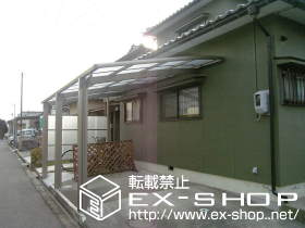 のカーポート ルーフポートシグマ 積雪〜50cm対応 施工例