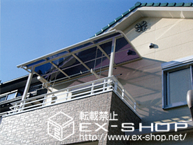 のサイクルポート・駐輪場 カーブパークシグマIII 積雪〜20cm対応 施工例