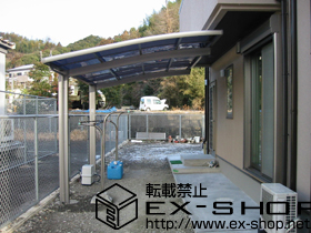 のカーポート カーブポートシグマIII 積雪〜20cm対応 施工例