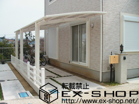 のカーポート カーブポートシグマIII 延長 積雪〜20cm対応 施工例