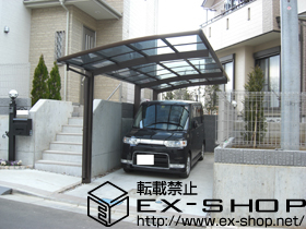 のカーポート レイナポート 延長 積雪〜20ｃｍ対応 施工例