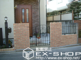 のフェンス・柵 トラディシオンフェンス1型 T60 施工例