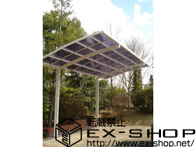 のカーポート カーブポートシグマIII 積雪〜20cm対応 施工例