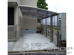 のカーポート カーブポートシグマIII 積雪〜20cm対応 施工例