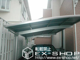 のカーポート カーブポートシグマ? 積雪〜20cm対応 施工例