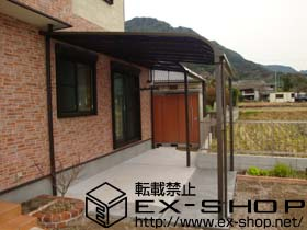 のテラス屋根 ライザーテラス?R型　テラスタイプ　積雪〜20cm対応 施工例