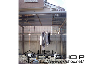 のサイクルポート・駐輪場 カーブパークシグマIII オープンタイプ 積雪〜20cm対応 施工例