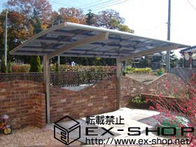 のカーポート カーブポートシグマIII 積雪〜20cm対応 施工例