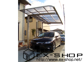 のカーポート レガーナポートシグマ? 樋有 積雪〜20cm対応 施工例