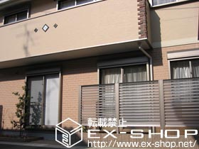 のフェンス・柵 ハイパーテーション ASM1型 採光・可動ルーバータイプ 施工例