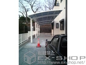 のフェンス・柵 ハイサモアフェンス　フリーポールタイプ　T-8 施工例