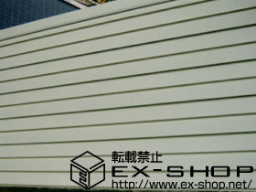 のフェンス・柵 エクスラインフェンス 7型 3段支柱施工 施工例