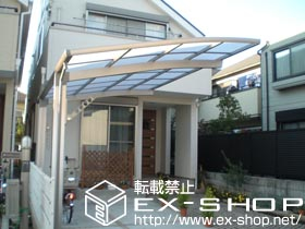 のカーポート カーブポートシグマ?　レギュラータイプ　 積雪〜20cm対応 施工例