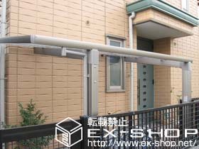 のサイクルポート・駐輪場 レークポートシグマIII ミニ 積雪〜20cm対応 施工例