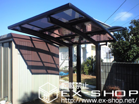 のサイクルポート・駐輪場 レイナポート ミニ 積雪〜20cm対応 施工例