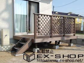 LIXIL ���N�V��(�g�X�e��)�̃E�b�h�f�b�L ���R�X�e�[�WII �P�́{�f�b�L�t�F���X �{�X�e�b�v �{�H��