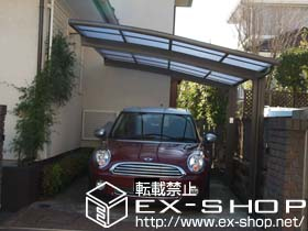 のカーポート カーブポートシグマ? 積雪〜20cm対応 施工例