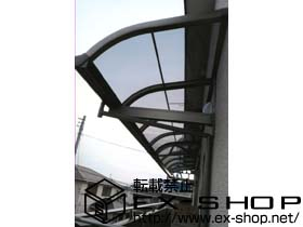 のバルコニー・ベランダ屋根 アルファテラスRB型ルーフタイプ 施工例