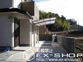 のカーポート カーブポートシグマ?　レギュラータイプ 積雪〜20cm対応　 施工例