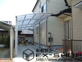 のカーポート レイナポート 縦連棟タイプ 積雪〜20cm対応 施工例