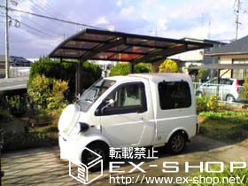 のサイクルポート・駐輪場 レイナポートミニ 積雪〜20cm対応 施工例