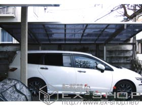 のカーポート カーブポートシグマ? 積雪〜20cm対応 施工例