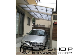 のカーポート カーブポートシグマ? 積雪〜20cm対応 施工例