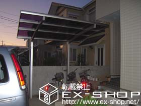 のカーポート カーブポートシグマ? ミニ 積雪〜20cm対応 施工例