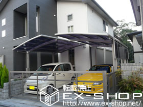 のカーポート カーブポートシグマ? 積雪〜20cm対応 施工例