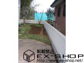 のフェンス・柵 レスティンフェンス7型[自由柱] 施工例