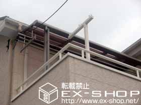 のバルコニー・ベランダ屋根 ライザーテラス?Ｆ型　テラスタイプ 積雪〜20cm対応 施工例