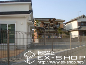 のフェンス・柵 ハイグリッドフェンス　N8型 施工例