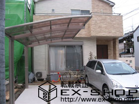 のカーポート カーブポートシグマ? 積雪〜20cm対応 施工例