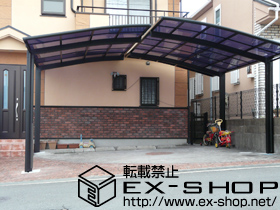 のカーポート カーブポートシグマIII 積雪〜20cm対応 施工例