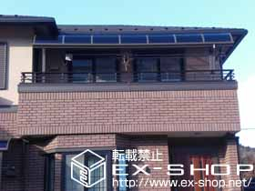 のバルコニー・ベランダ屋根 アルファテラス RA型 屋根タイプ 単体 積雪〜20cm対応 施工例