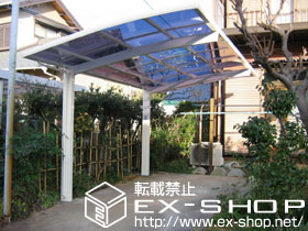 のカーポート カーブポートシグマ? 積雪〜20cm対応 施工例