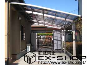 のカーポート ルーフポートシグマ?　延長サイズ　積雪〜20cm対応 施工例