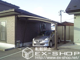 のカーポート カーブポートシグマIII 積雪〜20cm対応 施工例