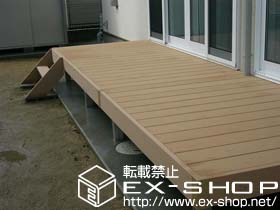 のウッドデッキ リウッドデッキ?　標準＋ステップ 施工例