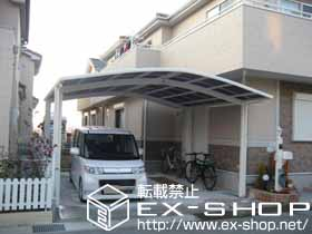 のカーポート カーブポートシグマIII　M合掌　積雪〜20cm対応 施工例