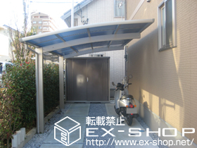 のカーポート プレシオスポート　単体　積雪〜20cm対応 施工例