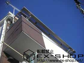 のバルコニー・ベランダ屋根 ライザーテラス　屋根タイプ　F型　積雪〜20ｃｍ対応 施工例