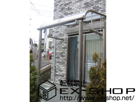 のテラス屋根 ライザーテラス?R型　単体　テラスタイプ　積雪〜20cm対応 施工例