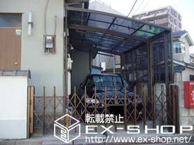 のカーポート カーブポートシグマ? 積雪〜20cm対応 施工例