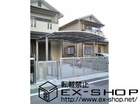 のカーポート カーブポートシグマ? ワイドタイプ 積雪〜20cm対応 施工例