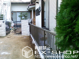 のフェンス・柵 ハイサモアフェンス間仕切りタイプ 施工例