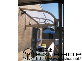 のバルコニー・ベランダ屋根 ライザーテラスII R型 単体 ルーフタイプ 積雪〜20cm対応 施工例