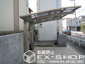 のカーポート カーブポートシグマIII 積雪〜20cm対応 施工例