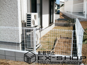 のフェンス・柵 FCS-61型フェンス 施工例