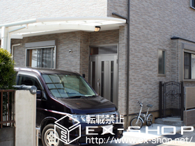 のカーポート カーブポートシグマIII 縦連棟 積雪〜20cm対応 施工例